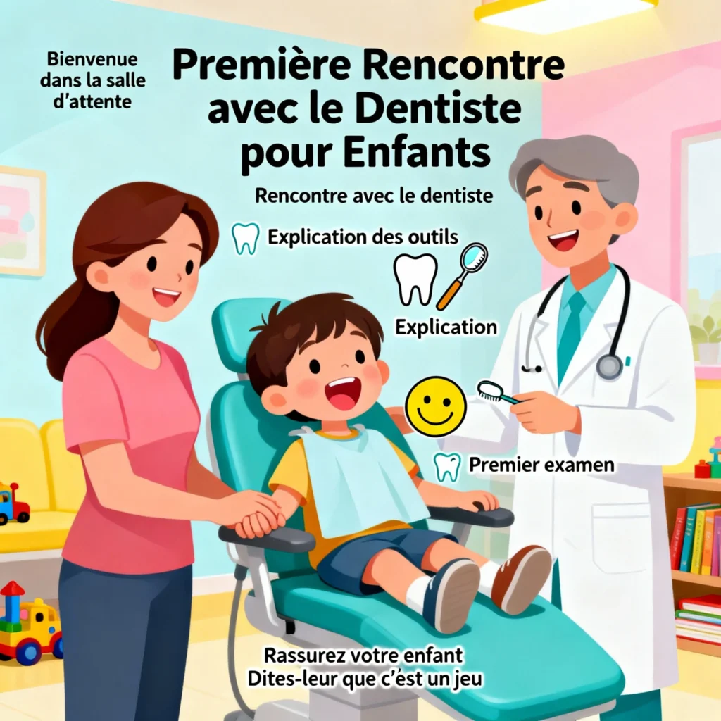 Première Visite Chez Le Dentiste : Guide Pour Parents